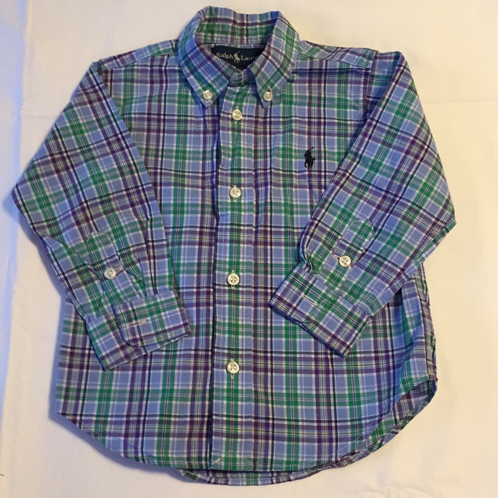Ralph Lauren button down shirt for baby boy